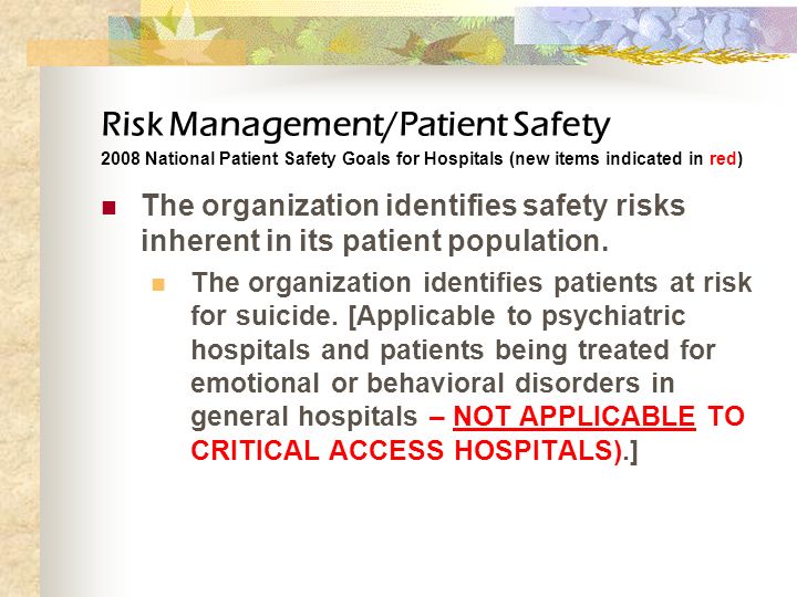 4 Best Practices for Hospital Risk Management